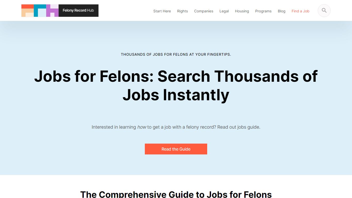 Best Jobs For Felons: 1,100+ Companies That Hire Felons | Updated Daily